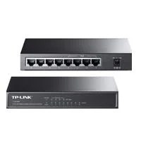 SWITCH | TP-LINK | TL-SF1008P | 8 PUERTOS |RJ45 10/100 MBPS |NO ADMINI