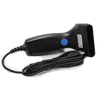 LECTOR DE CODIGO DE BARRAS EC LINE EC-CD-8100, NEGRO, CCD, USB, 1D, 10
