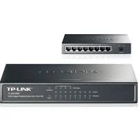 SWITCH | TP-LINK | TL-SG1008P | 8 PUERTOS RJ45 GIGABIT 10/100/1000 NO