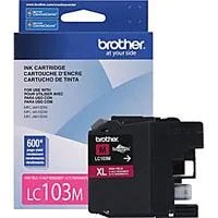 CARTUCHO DE TINTA BROTHER MAGENTA LC103M PARA RENDIMIENTO DE 600 IMPRE