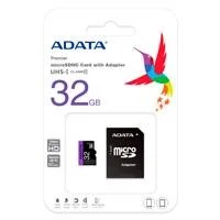 MEMORIA ADATA MICRO SDHC 32GB UHS-I CLASE 10 C/ADAPTADOR (AUSDH32GUICL