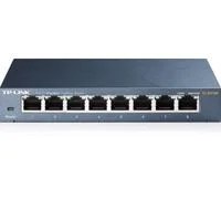 SWITCH | TP-LINK | TL-SG108 |8 PUERTOS RJ45 GIGABIT | NO ADMINISTRABLE
