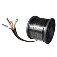 BOBINA DE CABLE EXTERIOR CONDUMEX CAT6 UTP CON GEL 100% COBRE 4 PARES