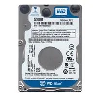 DISCO DURO INTERNO WD BLUE 500GB 2.5 PORTATIL SATA3 6GB/S 16MB 5400RPM