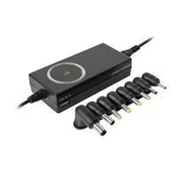 CARGADOR UNIVERSAL INTELIGENTE CON PUNTAS INTERCAMBIABLES Y PUERTO USB