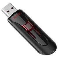 MEMORIA SANDISK 32GB USB 3.0 CRUZER GLIDE Z600 NEGRO C/ROJO SDCZ600-03