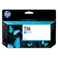CARTUCHO DE TINTA HP DESIGNJET 728 CYAN, 130 ML, (F9J67A)