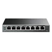 SWITCH TP-LINK TL-SG108PE 8 PUERTOS RJ45 10/100/1000 NO ADMINISTRABLE