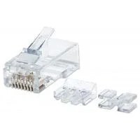 PLUG RJ45,INTELLINET,790550, CAT 6A UTP SOLIDO PRO 80 PZAS