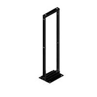 RACK NORTH SYSTEM 45 U.R. 2 POSTES 19 PULGADAS ALUMINIO LIGERO NEGRO L