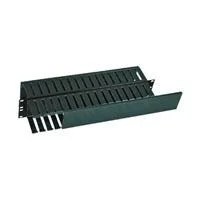 ORGANIZADOR DE CABLES NORTH SYSTEM 2 U.R. DOBLE HORIZONTAL 19 PULGADAS