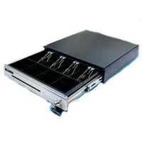 CAJON DE DINERO EC LINE EC-CD-100-P, NEGRO, COMPARTIMIENTOS 5 BILLETES