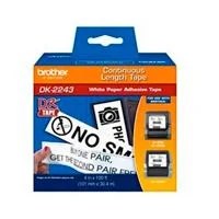 ROLLO DE CINTA BLANCA CONTINUA BROTHER DK2243 DE 101 X 30.4. COMPATIBL