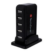 HUB TECHZONE TZ17HUB01 7 PUERTOS USB 2.0