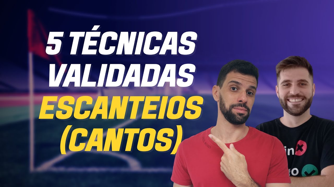 TÉCNICAS VALIDADAS PARA LUCRAR COM ESCANTEIOS! TÉCNICAS VALIDADAS PARA LUCRAR COM ESCANTEIOS!