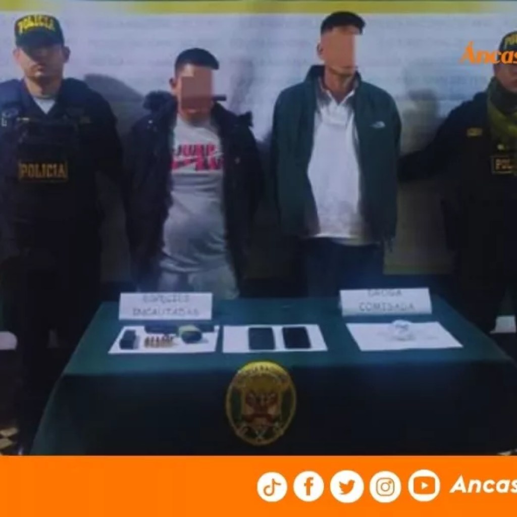 Áncash: capturana a dos sujetos por tráfico de drogas y tenencia ilegal de armas en Chimbote Áncash: capturana a dos sujetos por tráfico de drogas y tenencia ilegal de armas en Chimbote
