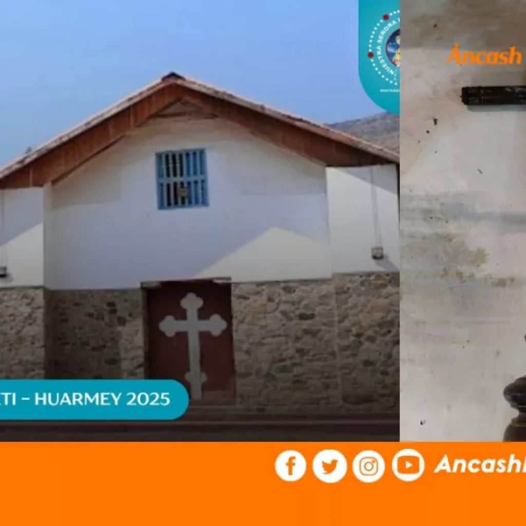 Áncash: roban objetos litúrgicos de iglesia en Cochapetí, Huarmey Áncash: roban objetos litúrgicos de iglesia en Cochapetí, Huarmey