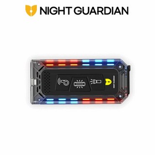 나이트가디언 W NGW-02 휴대용 LED 경광등 전자 호각 휘슬 C타입 충전용 야간 안전 비상 신호 경찰관 미니 EDC 한강사, 1개