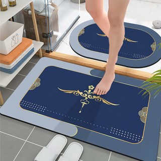 푹신한메모리폼발매트욕실현관 세이투셰 욕실 미끄럼 방지 바닥 매트 주방 도어 홈 화장실 안티 오일 흡수
