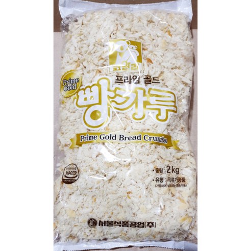 식당용 식자재 프라임 빵가루(일식용 2K)X3, 2000g, 3개