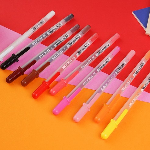 사쿠라 겔리롤 파인 0.6mm 젤펜 젤리롤 젤잉크펜 다꾸펜 / SAKURA, XPGB#121/오페라레드