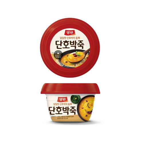 동원F&B 양반 단호박죽 285g, 34개