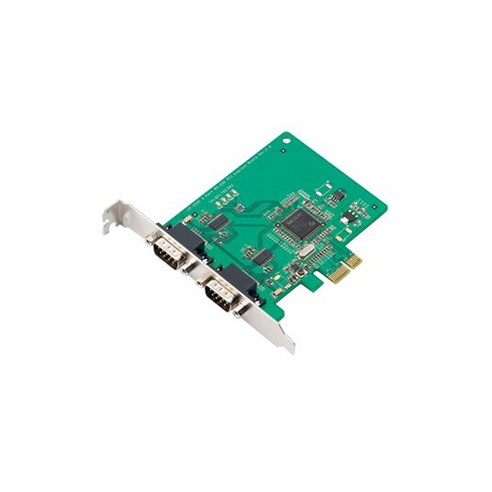 MOXA CP-102E 2포트 PCIe 시리얼 카드 RS232 확장카드-데스크탑용