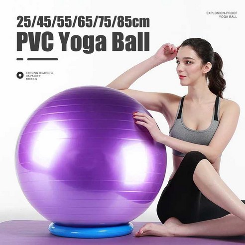 두꺼운 25 토구점퍼 밸런스 방폭 45 장비 공 미니 55 PVC 볼 cm, Pink 45cm