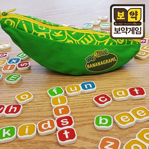 생각투자 바나나 그램스 보드게임, 초록, 1개