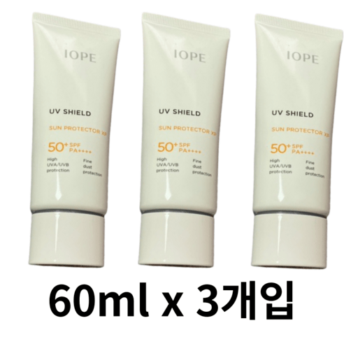 아이오페 UV쉴드 선 프로텍터 XP SPF50+ PA++++, 180ml, 1개