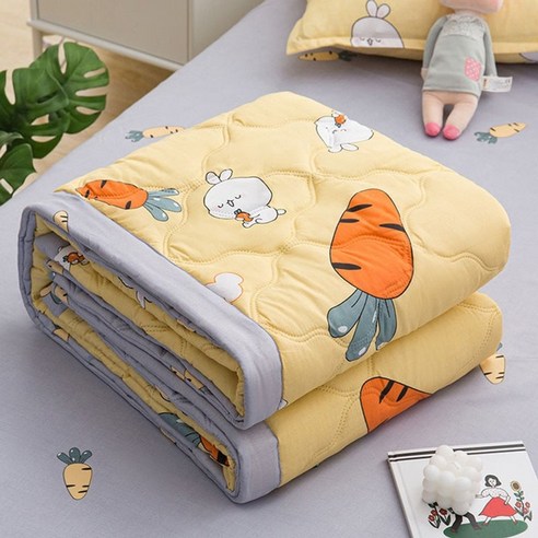 냉각 여름 담요 커플 침대 이불 기계 빨 에어컨 이불 퀸 사이즈 이불 삽입 침대보, 180x200cm 71x79인치, 6