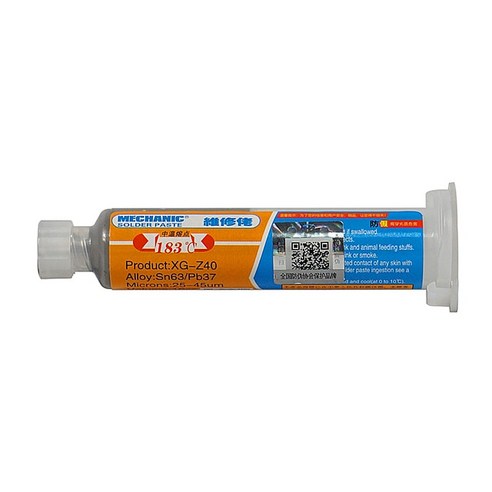 MECHANIC XG-50 42g 액체 솔더 페이스트 XG-Z40 10cc SN63/Pb37 리드 SMD BGA SMT 스텐실 용접 공구, 02 XG-Z40, 1개