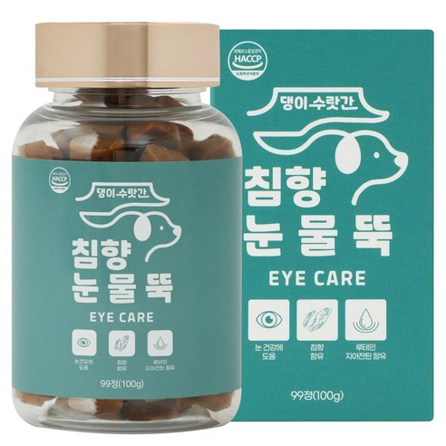 댕이수랏간 침향 눈물 뚝, 눈물뚝, 3개, 눈물 개선/눈건강