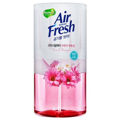 홈즈 에어후레쉬 크리스탈워 본품, 400ml, 4개