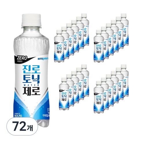 하이트진로 진로 토닉워터 제로, 600ml, 20개