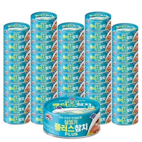 사조 살코기플러스참치 안심따개, 150g, 16개