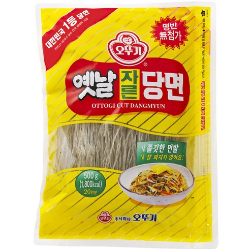 오뚜기옛날 자른당면, 300g, 18개
