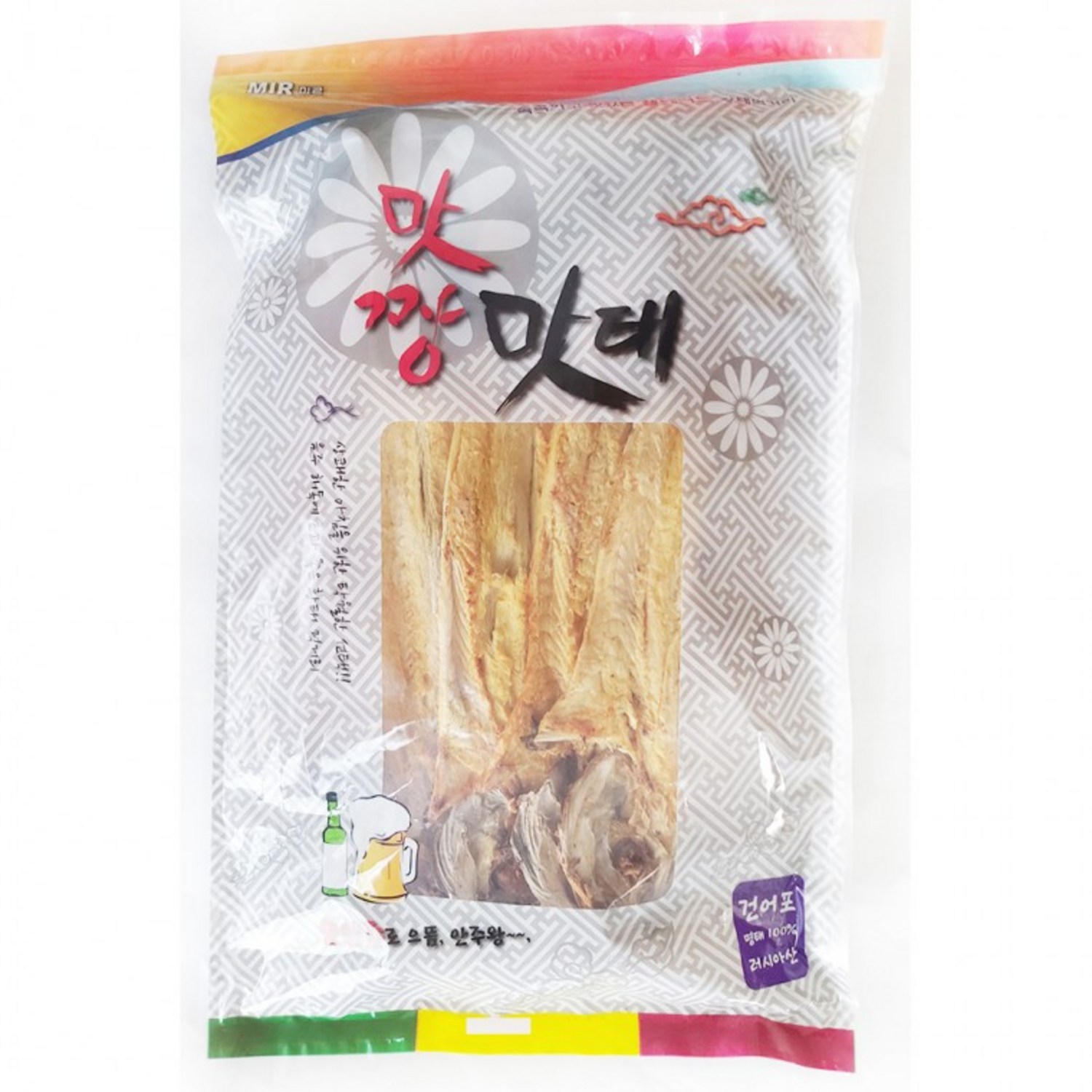 가락시장 건어물 맛짱맛태 황태포 (러시아산국내가공), 1개, 10g