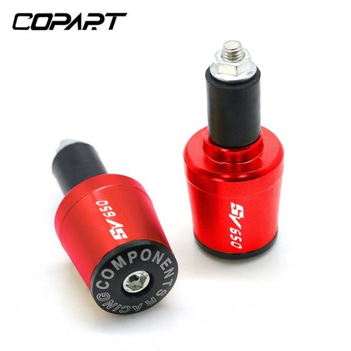 스즈키 호환 DL650 V-STORM DL 650 VSTORM XT650 년 바이크 오토바이 CNC 7/8 22MM 핸들 바 그립 캡 엔드 플매트 카펫 러그, [03] 주황색