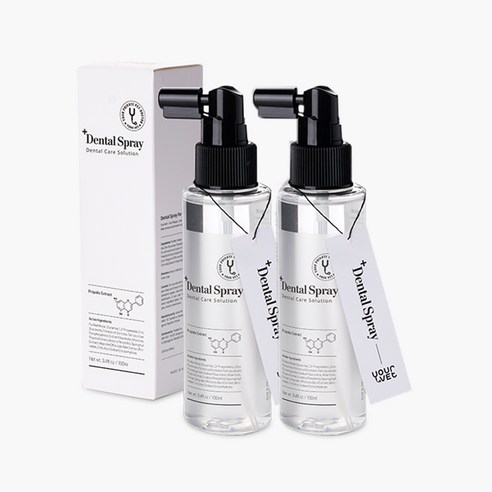 유어벳 펫 덴탈 스프레이 강아지 고양이 입냄새 제거, 2개, 100ml