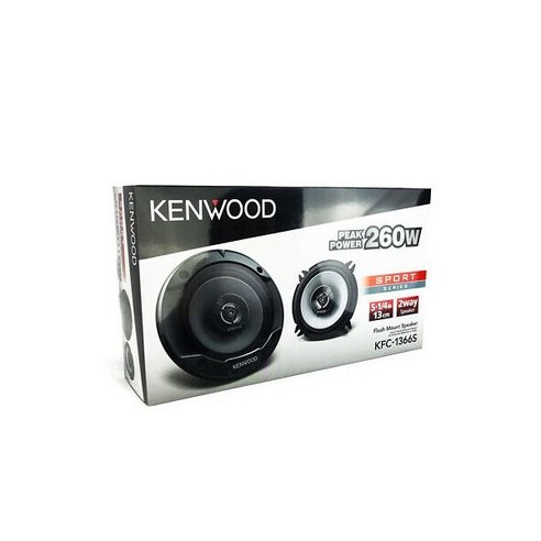 Kenwood KFC-1366S 500 W Max 2-Way 5.25 4-Ohm 스테레오 Car 오디오 Coaxial 스피커 294605484991