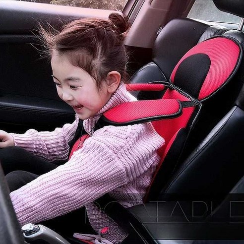 아기 부스터카시트 휴대용 유아 분리형 안전 시트 벨트, H. 베이지(어린이용)소형), 1개