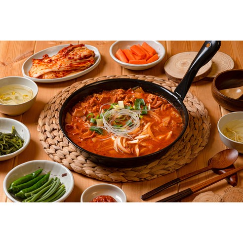 [정하용 선산곱창] 곱창전골 밀키트 3인분 보통맛, 1세트