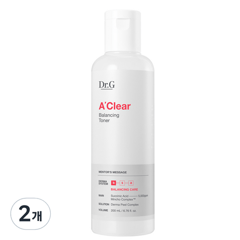닥터지 에이클리어 밸런싱 토너, 1개, 200ml