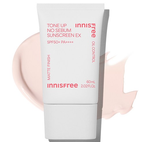 이니스프리 톤업 노세범 선스크린 EX SPF50+ PA++++, 1개, 120ml