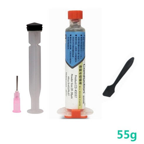 주석 솔더 페이스트 No-clean Leaded Sn63/Pb37 주사기 액체 플럭스 융점 183 BGA PCB SMD 솔더링 크림 도구 55g/35g, 07 G, 7G