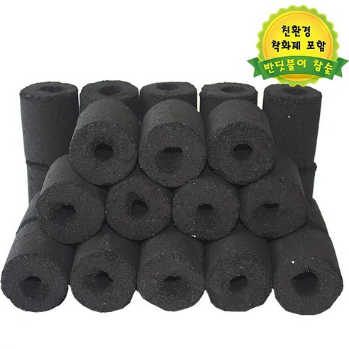 반딧불이 점화탄-80개/캠핑용숯/바베큐/, 1개, 2kg