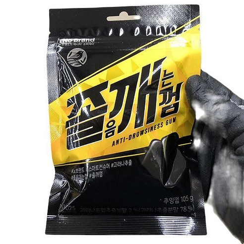 노브랜드 졸음깨는 껌 리필, 10개, 105g