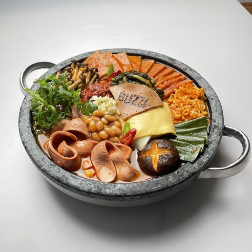 의정부찌 캠핑 부대찌개 술안주 밀키트 라면사리1개포함, 4개, 300g