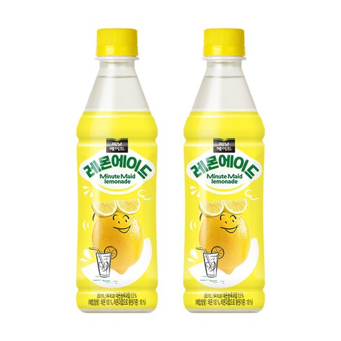 미닛메이드 레몬에이드, 350ml, 12개